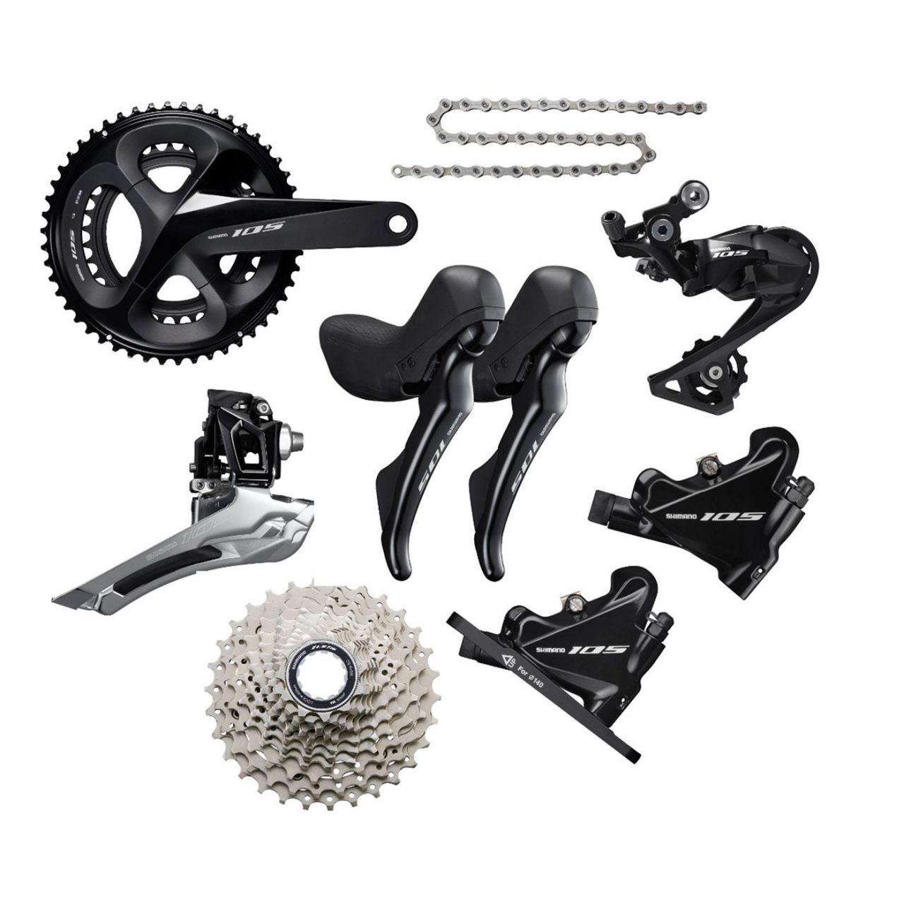 Shimano 105 - Disc - Groepset - Italvega.cc